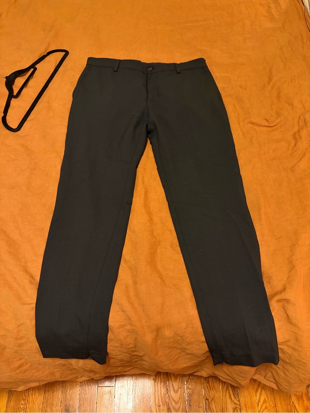 Zara Men's Black Dress Trousers